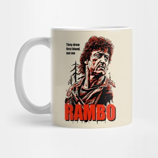 John Rambo first blood Mug